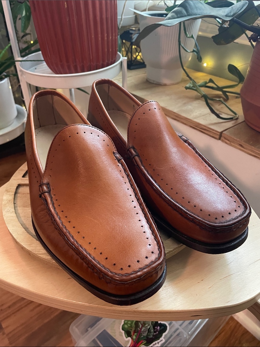 Leather Loafers